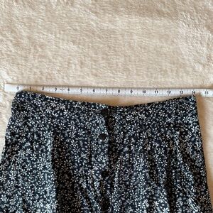 Navy blue and White Women's Skirt